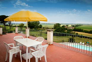 Apartment La Terrazza near Cortona